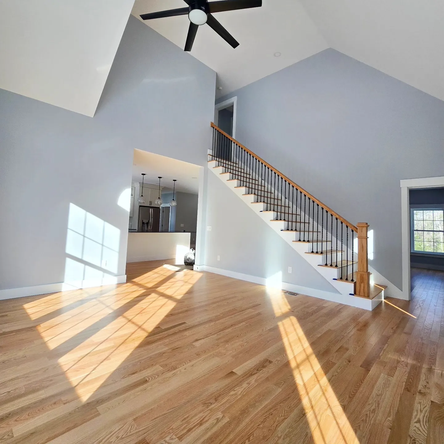 A finished Greater Portland home interior